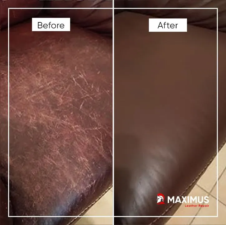 Leather restoration by Maximus