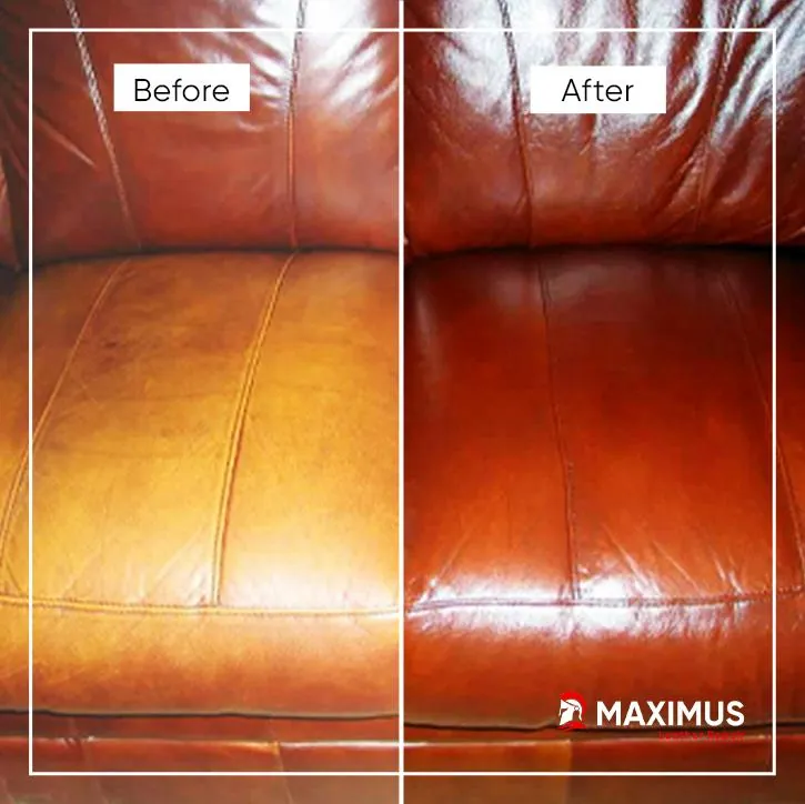 Leather restoration by Maximus